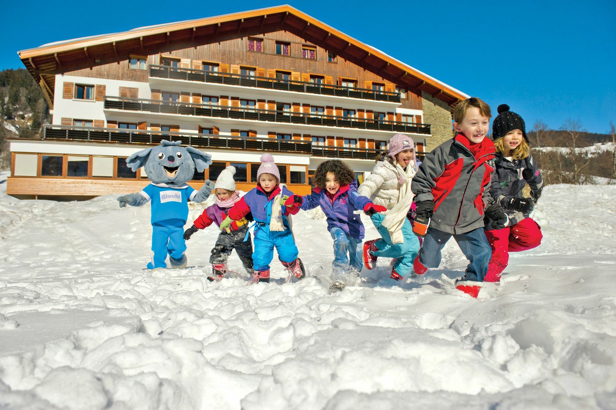 Hotel Vacances Bleues Les Chalets Du Prariand Megeve Luaran gambar