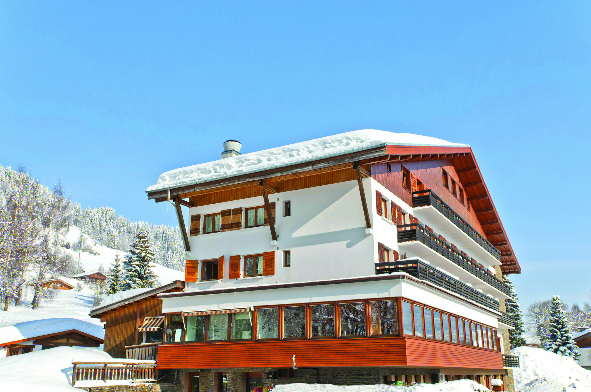 Hotel Vacances Bleues Les Chalets Du Prariand Megeve Luaran gambar